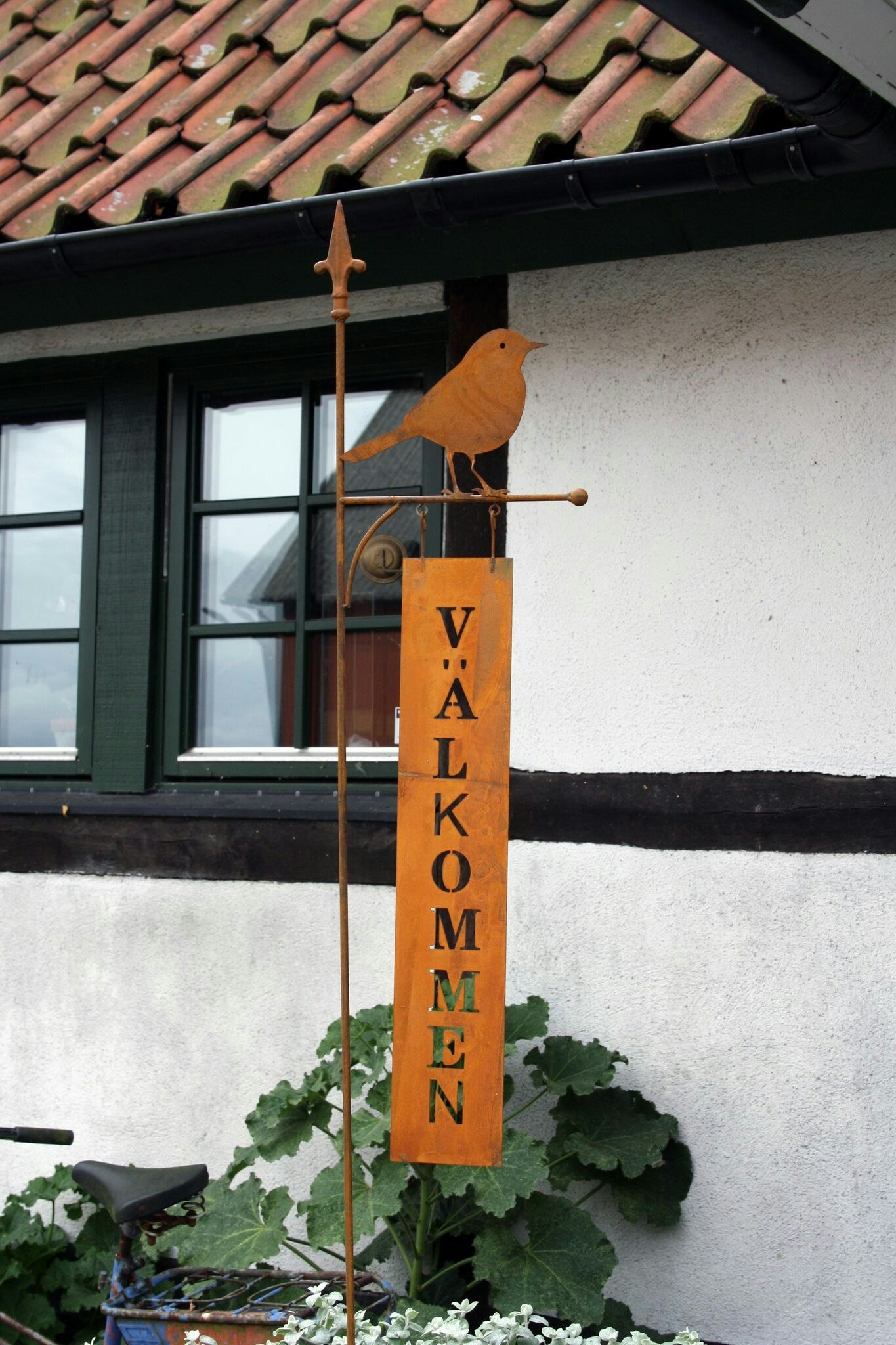 Skylt: Välkommen [OBS! Skickas ej!]