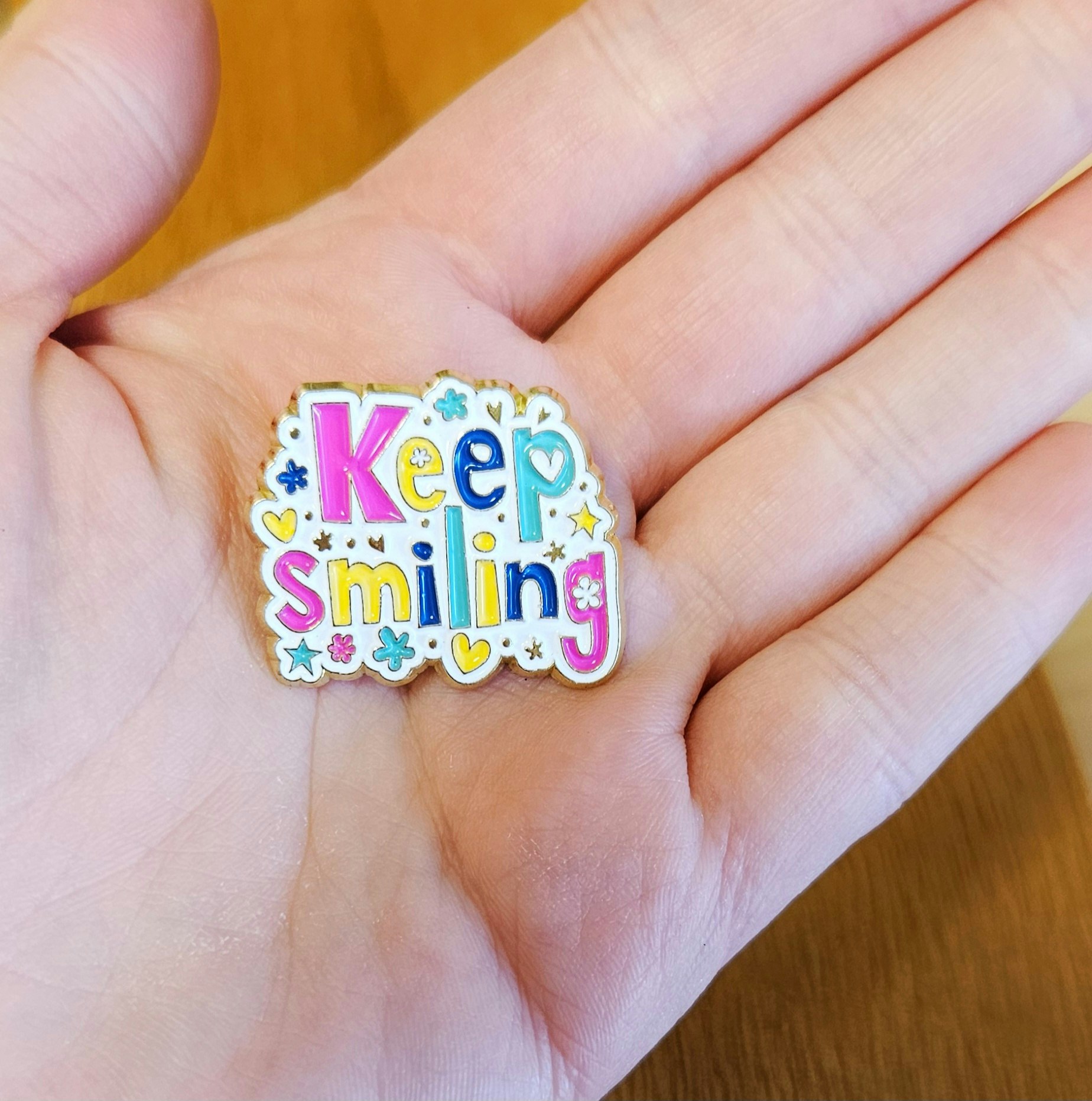 Pin: Keep smiling