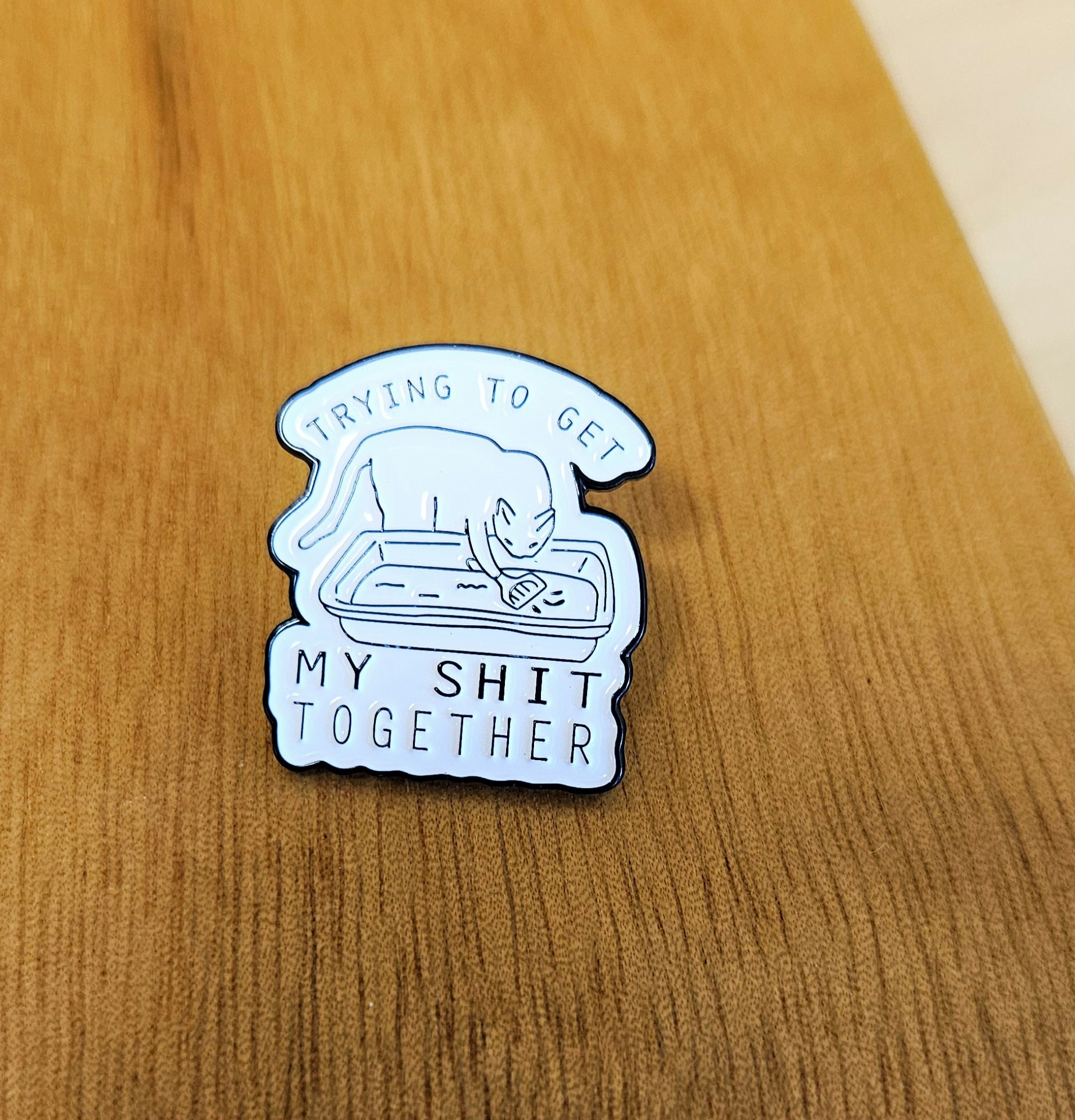 Pin: Get my shit together