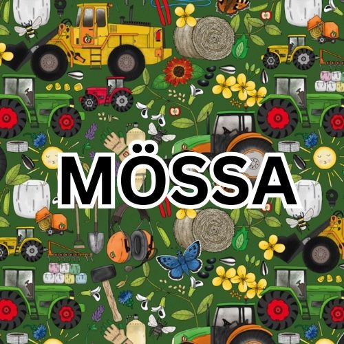Mössa - Traktor, grön botten (NYHET!)