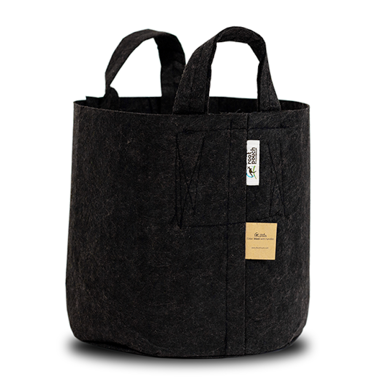 Odlingssäck Root Pouch - 22 liter svart med handtag