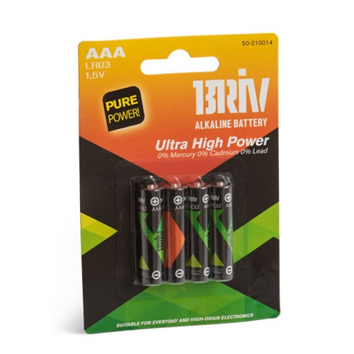 Batteri AAA LR03 - 4-pack
