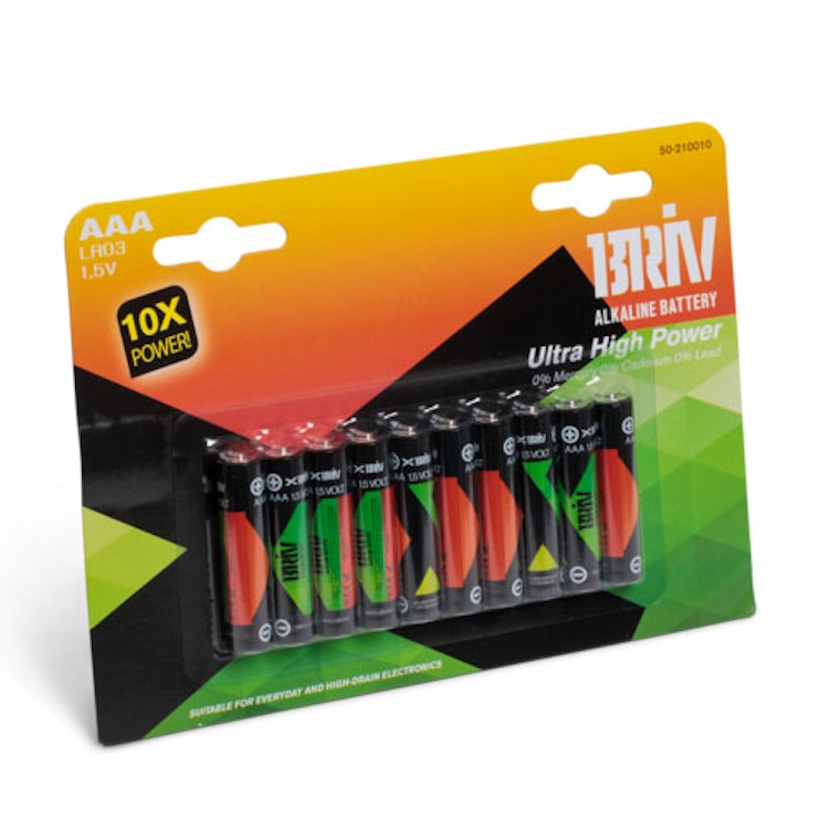 Batteri AAA LR03 - 10-pack