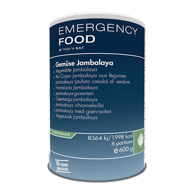 Trek’N Eat - Emergency Food - Vegetable Jambalaya