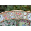 A very big antique Chinese Rose Mandarin Basin Handwasher Canton Famille Rose