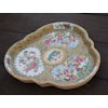 Antique flower shaped Chinese Export Famille Rose Canton Medallion dish