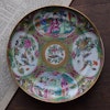 Antique Chinese Canton Rose Medallion dish with melon reserves famille rose #307