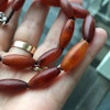 Natural Amber necklace antique from Denmark baltic amber 18g