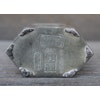 Antique Chinese Swatow (Shantou) pewter tea caddy