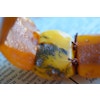 Natural Amber danish raw stone amber bracelet large 51g