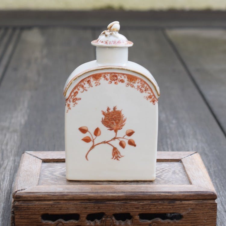 Antique Chinese tea caddy from the period of Qianlong 18th Century
