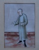 A set of 3 Antique Chinese Pith Paintings 19th century