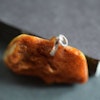 Natural Amber Pendant Baltic Amber Egg Yolk Butterscotch From Sweden 5.92g