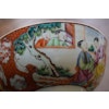 18th Century Chinese Rose Mandarin Large Bowl Qianlong period