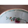 Antique Chinese teacup decorated in famille rose Early 18th C Yongzheng