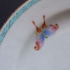 Antique Chinese famille rose plate, period of Yongzheng, 18th Century #552