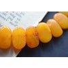 Natural Amber necklace from Sweden baltic amber egg yolk butterscotch 70's 30G