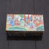 Antique Chinese Canton Mandarin Enamel Brush Box, Daoguang period