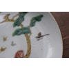 Antique Chinese famille rose plate with monkey and deer, Xianfeng Mark & Period