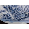 Large blue and white charger Yongzheng period