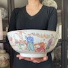 Antique Chinese Punch Bowl First half of the 18th Century #570