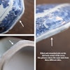 Antique Chinese Export Blue and White Porcelain Tureen, Qianlong period