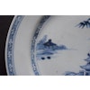 Antique Chinese Porcelain plate in Blue & White Qianlong 18th century #582