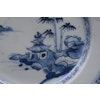 Antique Chinese Porcelain plate in Blue & White Qianlong 18th century #582