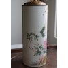 Antique Chinese Republic Period Brush Pot / Lamp Crane and Flower