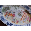 A large very fine chinese porcelain platter with figure scenes 20th century