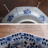 An Antique Chinese Blue & White teacup and saucer Kangxi period #613