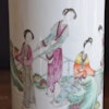 Antique Chinese Porcelain Brush Pot / Hat stand Late Qing / Early Republic