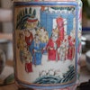 Chinese famille rose Porcelain vase / lamp Tongzhi, late Qing Dynasty #661