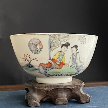 Antique Chinese Porcelain bowl from the early republic period