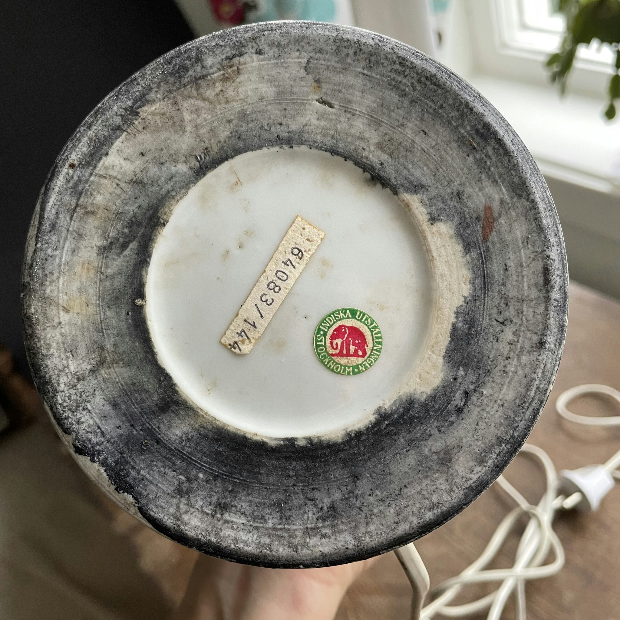 Antique Chinese Porcelain Brush Pot / Hat stand / Lamp Republic #707