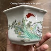 Chinese Porcelain planter flower pot republic period dated to 1932 #732
