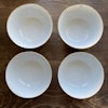 A set of 4 vintage bowls from Hong Kong Dao Feng Shan 1900's 50's-80's
