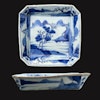 Antique Chinese Porcelain square dish Kangxi period Qing Dynasty #800