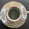 An antique Chinese Canton Rose Mandarin teapot famille rose 19th c  #857