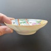 An Antique Chinese rose mandarin saucer and creme cup, #830, 900