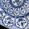 Antique Chinese Blue and White Porcelain Charger, Kangxi Period #905
