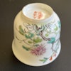 Antique Chinese teacup in famille rose, Late Qing / Republic #927