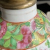 An antique Chinese rose mandarin vase / Lamp, 19th century #991