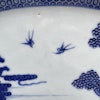 Antique Chinese Export Blue and White Porcelain platter, Qianlong period #995