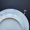 Antique Chinese Export Blue and White Porcelain charger, early 18th century #997