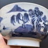 Antique Chinese blue and white Porcelain bowl Qianlong period #1010