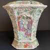 Chinese Famille Rose Bough Pot / Tulip vase, 19th c, Late Qing Dynasty #1012