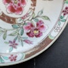 Antique Chinese Yongzheng reticulated saucer famille rose double layered #1018