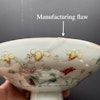 Antique Chinese famille rose plate on foot Late Qing #1026