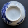 Antique Chinese blue and white Porcelain teacup with gilding Qianlong #1052